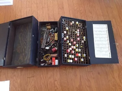 $119.90 • Buy Vintage Sylvania Repair Man Service Vacuum Tube Radio Case Box Carry Electronic