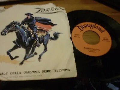 £2.99 • Buy Disneyland - Zorro - Original Theme Tune - Italian - VG