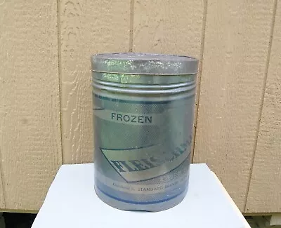 Fleischmanns Frozen Eggs Tin Can 13  30lb Size Vintage Antique Advertising Food • $16.79