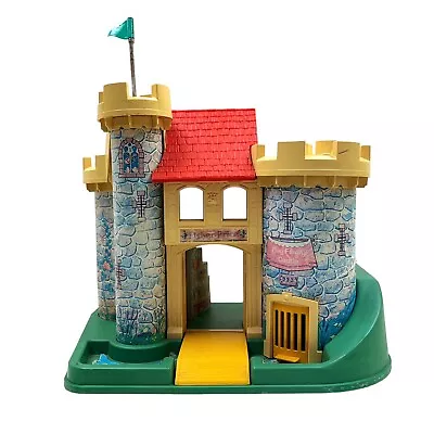 Vintage 1974 Little People Fisher Price Play Family Castle #993 CASTLE ONLY GUC! • $29.99