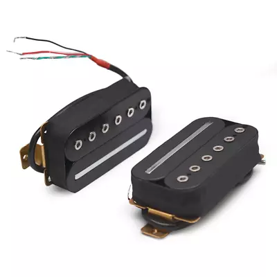 Electric Guitar Humbucker BLADE/Hex Screw Adjusting Dual Coil Guitar Pickup BK • $24.99