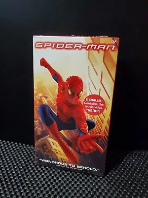 Spider-Man (VHS 2002) Factory Sealed  - Marvel Spiderman 🔥 MINT IGS READY 🔥  • $15.99