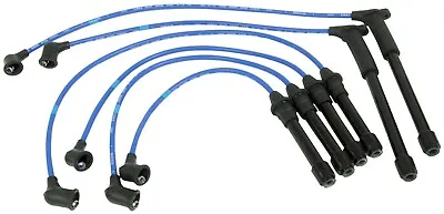 NGK 8113 Blue Silicone Spark Plug Wire Set For Infiniti Nissan 3.3L V6 Std Asp • $55.97