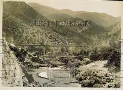 1966 Press Photo General View Of Old Bagby Bridge In Mariposa County - Lra57277 • $19.88