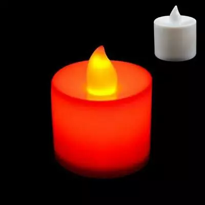£5.99 • Buy 12-72PCS Flameless LED Tea Lights Votive Candles Battery Operated Set Wedding UK