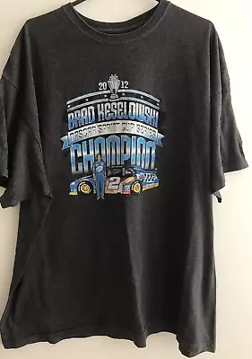 Brad Keselowski #2 Miller Lite Beer NASCAR Men's 3XL Sprint 2012 Champion Shirt • $15