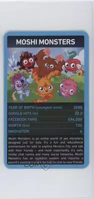 2012 Top Trumps Digital Heroes Moshi Monsters 10cu • $6.29