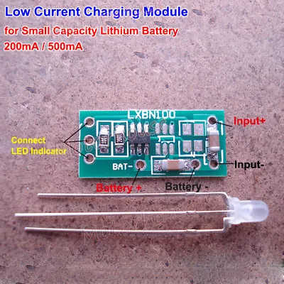 Mini Small Capaciy 3.7V Lithium Battery 18650 4.2V Charging Board Charger Module • £1.31