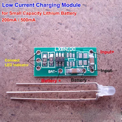 Mini Small Capaciy 3.7V Lithium Battery 18650 4.2V Charging Board Charger Module • £1.31