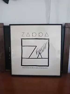 Frank Zappa SIGNED Record ACOA Ship Arriving Too Late To Save A Drowning Witch • $499.99