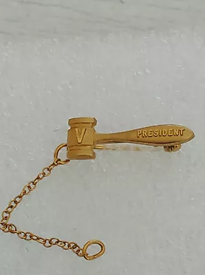 £2.99 • Buy Canadian MASONIC Gavel Lapel Pin