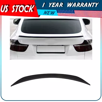 For 2008-2014 BMW E71 X6 Lip Type Glossy Carbon Fiber Trunk Spoiler • $110.78