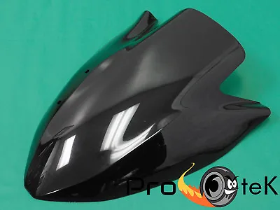 2003-2006 Kawasaki Z1000 ABS Smoke Black Double Bubble Windscreen Windshield • $27.95