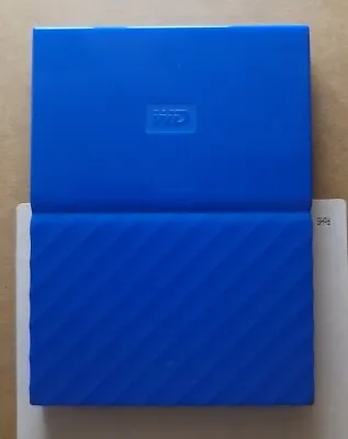 WD Portable Hard Drive My Passport 1TB Blue  • $35.99