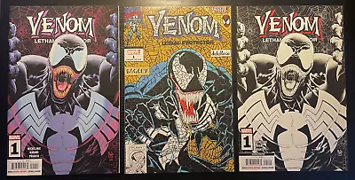 VENOM LETHAL PROTECTOR II #1 SET Shattered Gold Cover A 2nd Print • $29