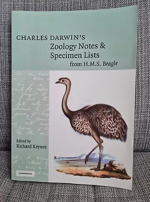 Charles Darwin's Zoology Notes And Specimen Lists From H. M. S. Beagle NEW • £74