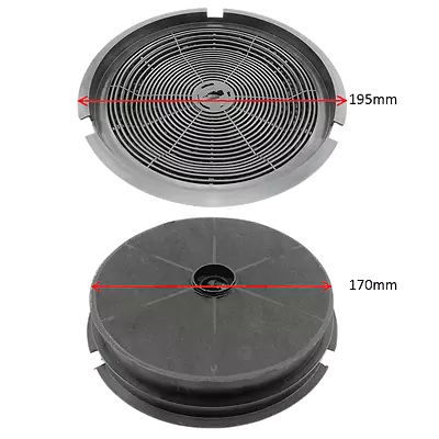 ELECTROLUX WESTINGHOUSE R/HOOD ARCFD ULX251 - 2 Pack CARBON CHARCOAL FILTER • $22.95