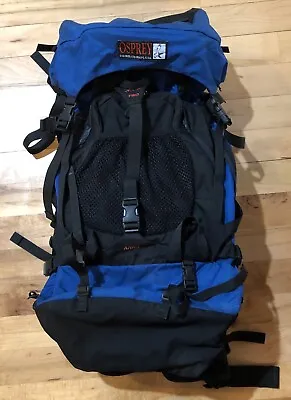 Osprey Vector Two Blue Black Backpack Colorado USA Size Medium Nice • $124.99