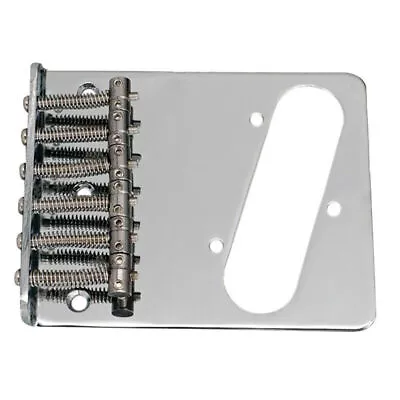 1 Square 6 Saddle Humbucker Bridge For Fender Tele Telecaster Electric Guitar • $19.39