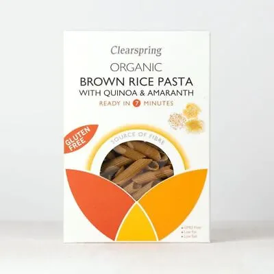 Clearspring Organic Gluten Free Brown Rice Pasta With Quinoa & Amaranth - 250g • £6.69