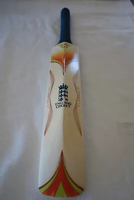 $30 • Buy Rare Miniature Cricket Bat - England Cricket Team - One Day - 2010/11 Signed