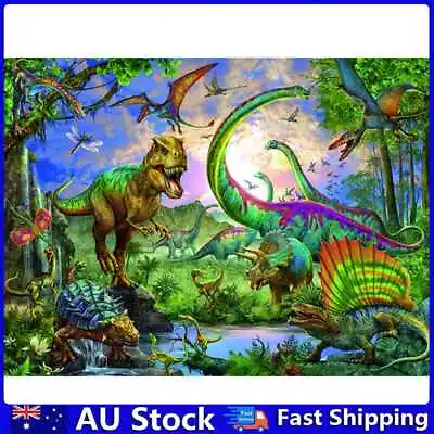 $11.79 • Buy 5D DIY Full Drill Diamond Painting Forest Dinosaurs Cross Stitch Embroidery