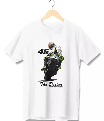 The Doctor VR46 Valentino Rossi Misano Nicky Hayden Grand Prix MotoGP T-Shirt • $18.99