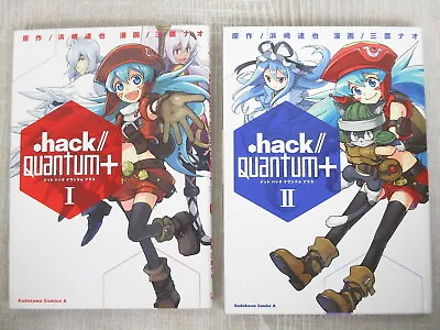 .HACK QUANTUM PLUS + Manga Comic Complete Set 1&2 TATSUYA HAMAZAKI Book 2011 KD • $35