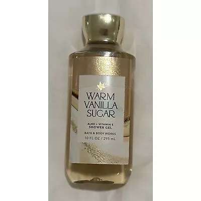 Bath & Body Works Warm Vanilla Sugar Shower Gel 10 Fl Oz NWOB • £11.57