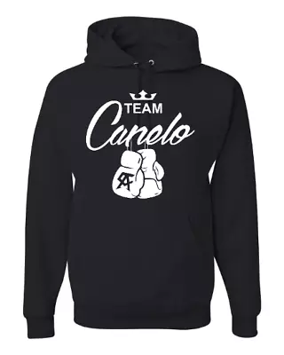 Team Canelo Boxing Gloves White Logo Unisex Hoodie Sweatshirt Alvarez • $29.99