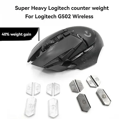 Wireless Mouse Detachable Weighted Block For Logitech G502 Lightspeed Game Mouse • $22.73