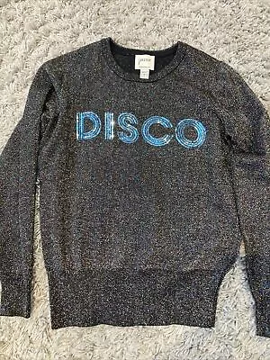 Joanie Jumper Small Disco Rainbow Thread Detail  • £25