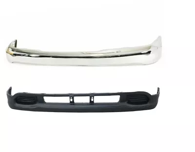 *new* Front Bumper Bar (chrome) & Lower Apron Suit Toyota Hilux 2wd 2001 - 2005  • $255