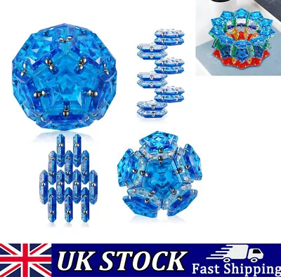 Magnetic Fidget Sphere Balls Creativity Beyond Imagination Desk Toys NEW UK 2024 • £11.90