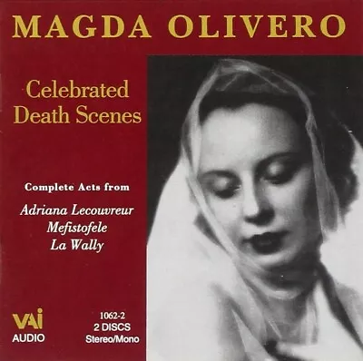 Magda Olivero: Celebrated Death Scenes (2 CD Set) VAI Audio • $27.78