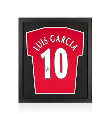 £249.99 • Buy Framed Luis Garcia Signed Liverpool Shirt - 2005 Champions League Final, Number