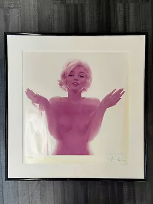  MARILYN MONROE  NUDE COLORED PHOTO SIGNED BY BERT STERN 164/250- $20K APR W/CoA • $6995