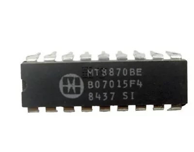 5PCS MT8870BE MT8870 - Integrated DTMF Receiver - DIP-18 • $15.99