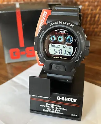 CASIO G-SHOCK Black Tough Solar Chronograph Men's Watch - GW6900  MSRP: $140 • $77