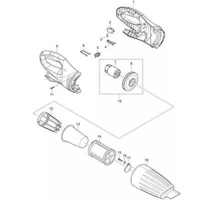 Practical Filter Replacement For Makita Spare Parts 451208-3 Accessories • $34.88