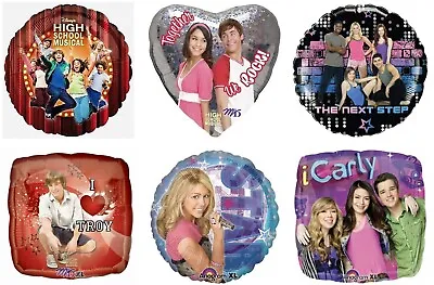 High School Musical Troy Carly Hannah Montana Next Step 18  Foil Mylar Balloons • $2.95