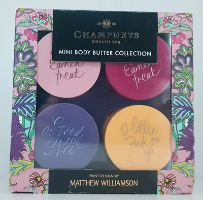 £14.95 • Buy Champneys Health Spa Mini Body Butter Collection Bnib