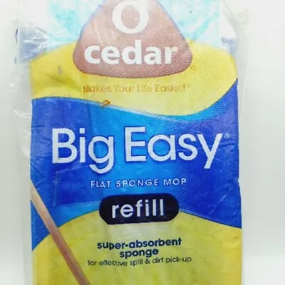 O-Cedar Big Easy Replacement Flat Sponge Mop Head Refill • $18.33