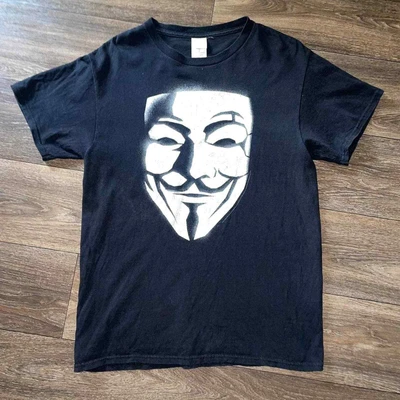 $9 • Buy DC Comics V For Vendetta Guy Fawkes Mask Comic Book Superhero Movie Promo Tee M