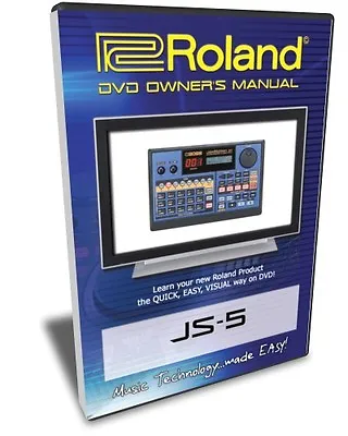 Roland (Boss) JS-5 DVD Video Training Tutorial Help • $29.95