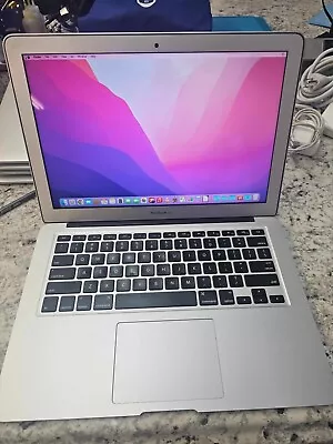 Apple MacBook Air 13  2017 Laptop I5 1.8GHz 8GB RAM 256GB SSD Monterey - Battery • $189.98