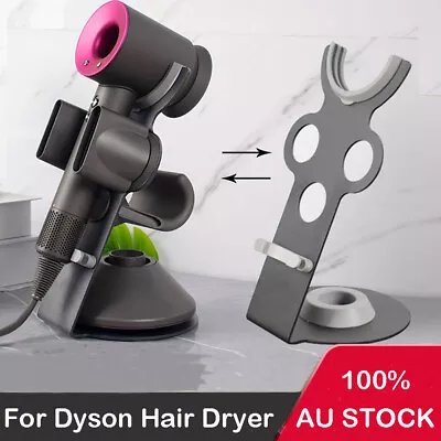 Steel Hair Dryer Holder Stand For Dyson Supersonic 5 Hair Dryer Attachments • $38.99