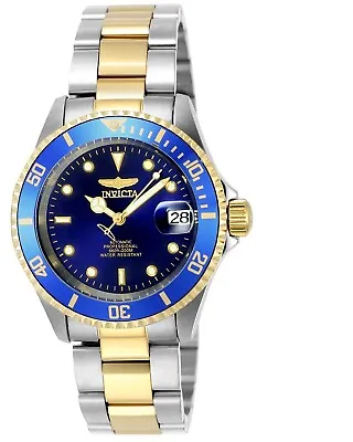 Invicta Men's Watch Pro Diver Automatic Two Tone Stainless Steel Bracelet 8928OB • $86.76