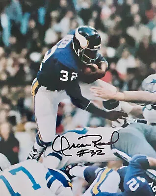 MINNESOTA VIKINGS OSCAR REED Signed 8x10 #1 W/COA • $10.50