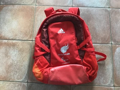 £25 • Buy Adidas Paralympics  Olympics 2012 Team GB Red Backpack GREAT BRITAIN 🇬🇧